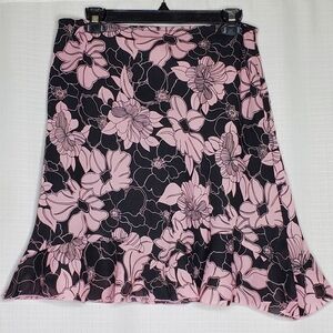 Worthington Floral Skirt